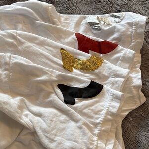 True Religion Kids T-Shirt with Red, Gold, and Black Accents